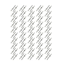 4mmx16mm Aluminum Countersunk Head Closed End Blind Rivets Fastener 100pcs