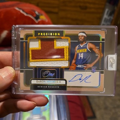 2024-01/10Panini One andOne DaRon Holmes RC Precision Jersey Patch Autograph1/10