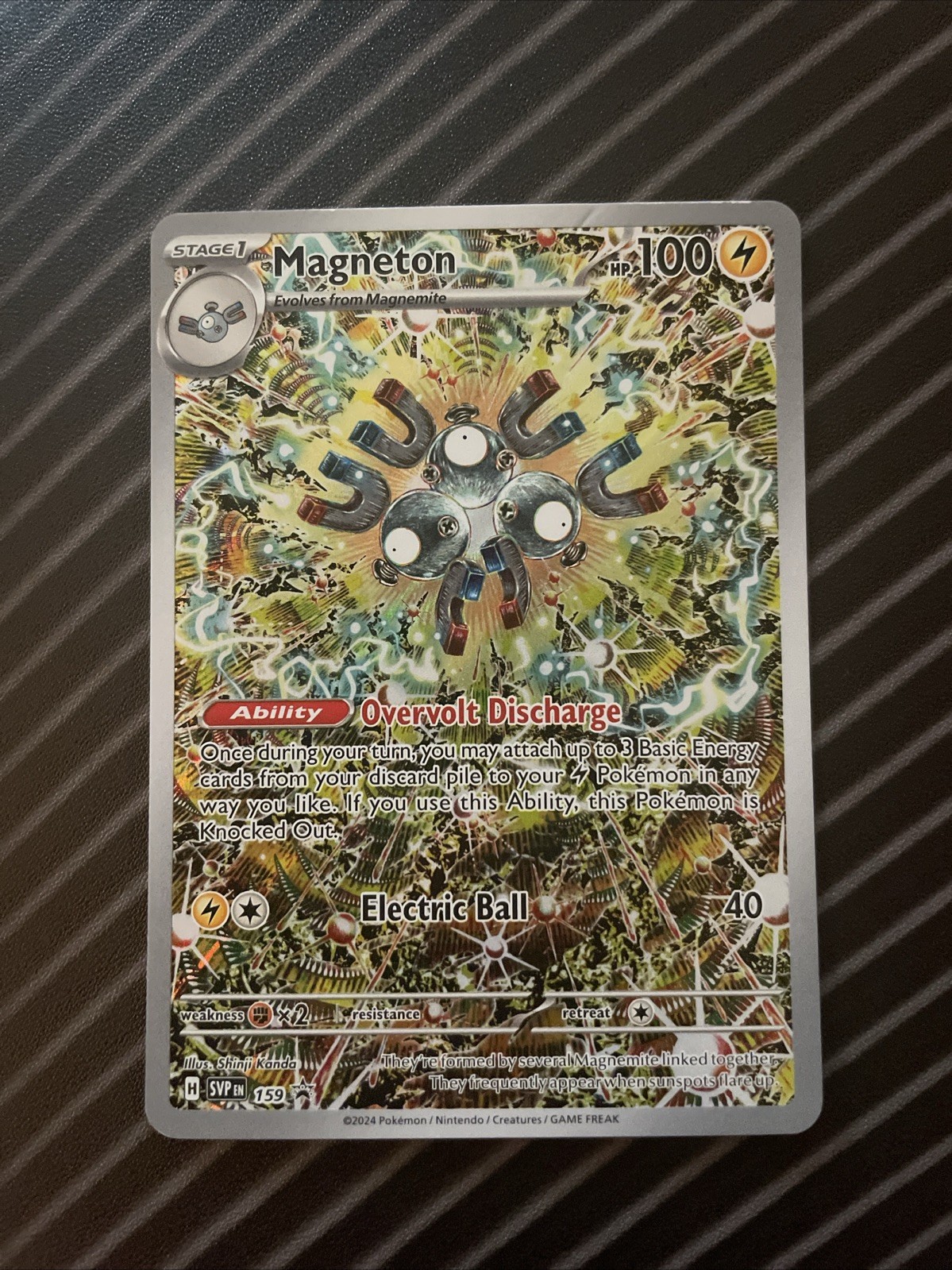 Magneton Black Star Promo 159 - LP - Pokemon TCG