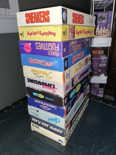 VHS Tape Lot HTF OOP Rare Comedy Movies Vintage Videos 11 Tapes - Picture 3 of 11