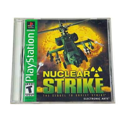 Nuclear Strike [GH] (Sony PS1, 1997) Complete | Tested/Working