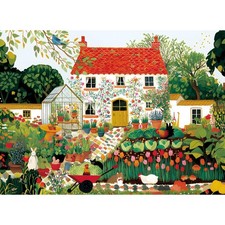 500 Piece Puzzle for Adults, Rustic Country 500 Piece, Cottage Garden