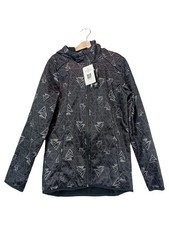 Crivit Softshelljacke Kinder Gr. 146 Schwarz Outdoor Kapuze Reißverschluss
