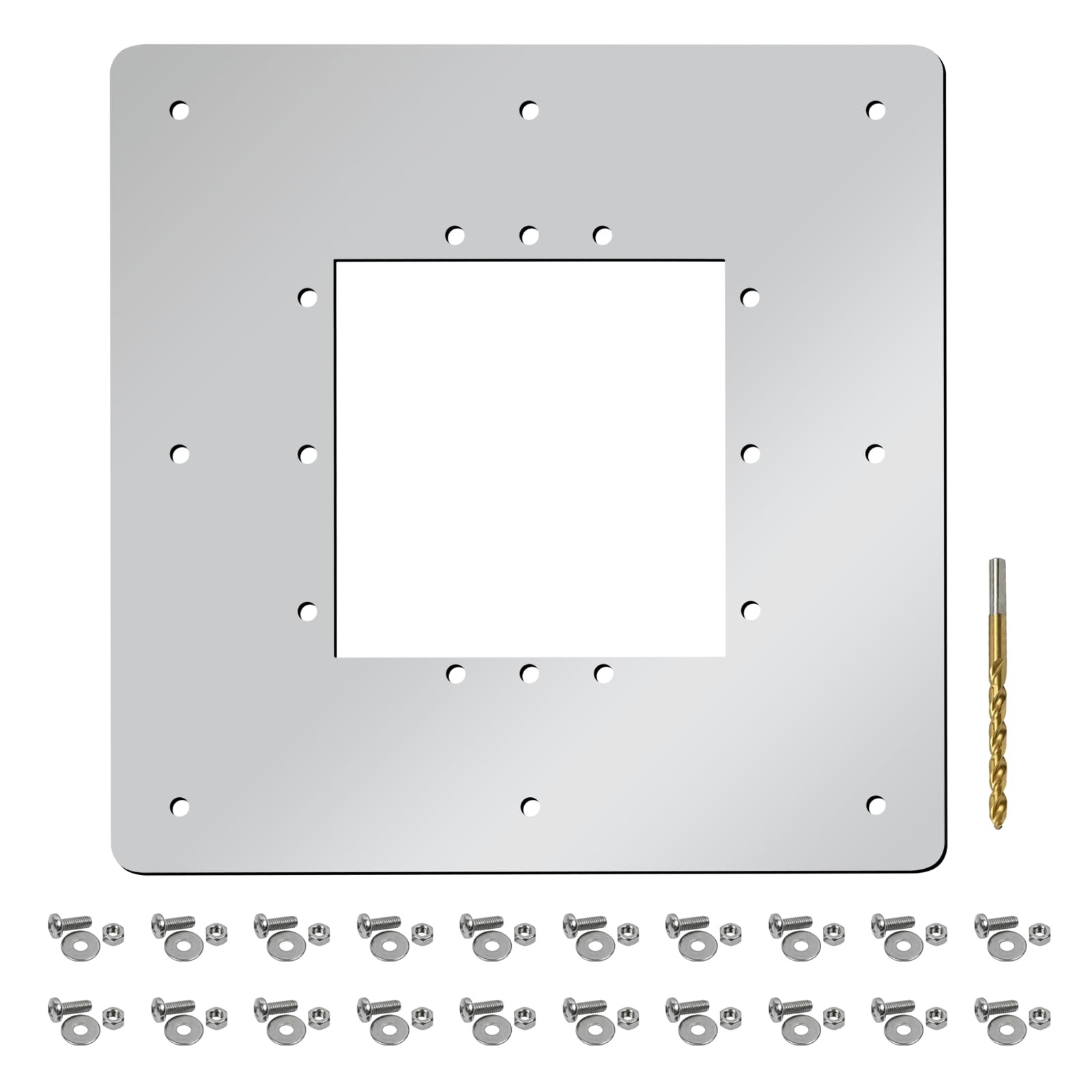 Standard Pool Skimmer Repair Kit 304 Stainless Steel 12.5" W 12" H Compatible...