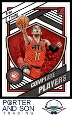 Trae Young Complete Players 2020-21 Donruss #3 Atlanta Hawks Basketball Card