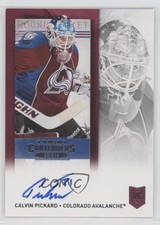 2013-14 Panini Playoff Contenders Rookie Ticket Calvin Pickard #164 Auto 0o5t