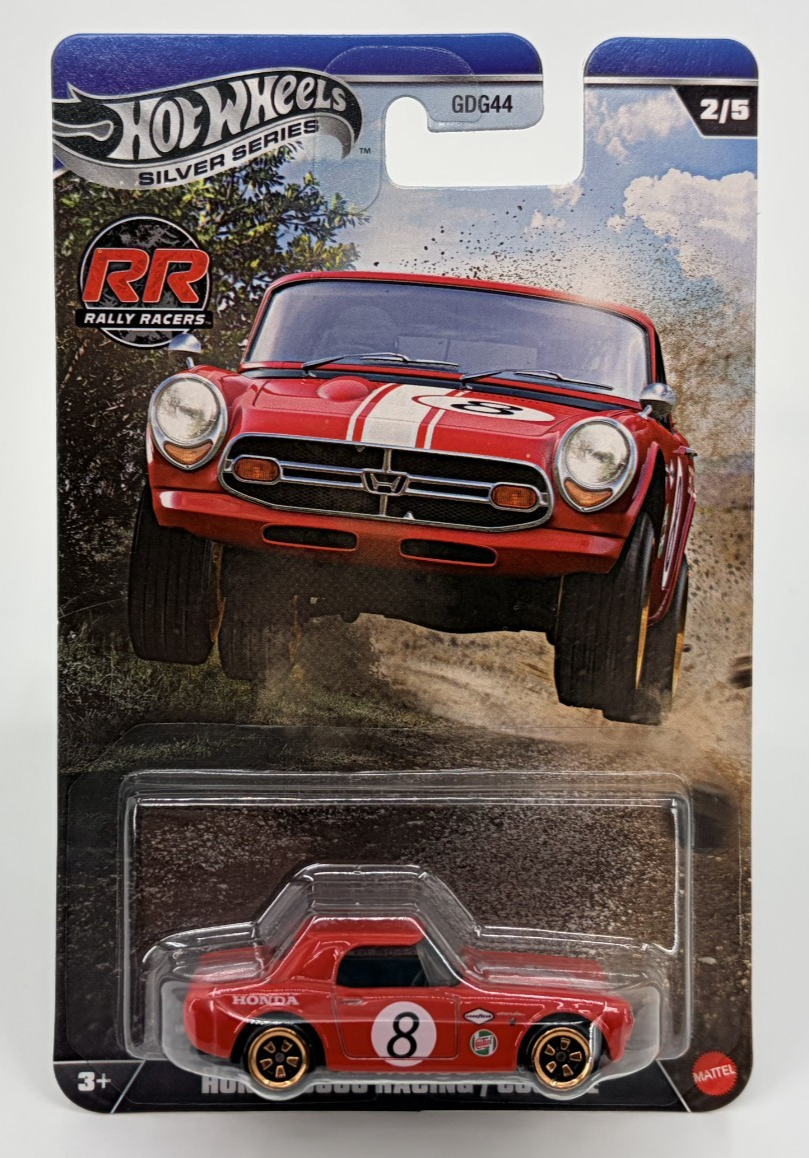 Hot Wheels Silver Series Honda S800 Racing / Course 2/5 RR Rally