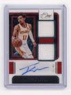 2021 Panini One and One Trae Young Dual Jersey Autograph /49 #DJ-TYG