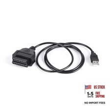 Automobile OBD2 16 Pin to USB Automobile Diagnostic Tools OBD-II Male for USB