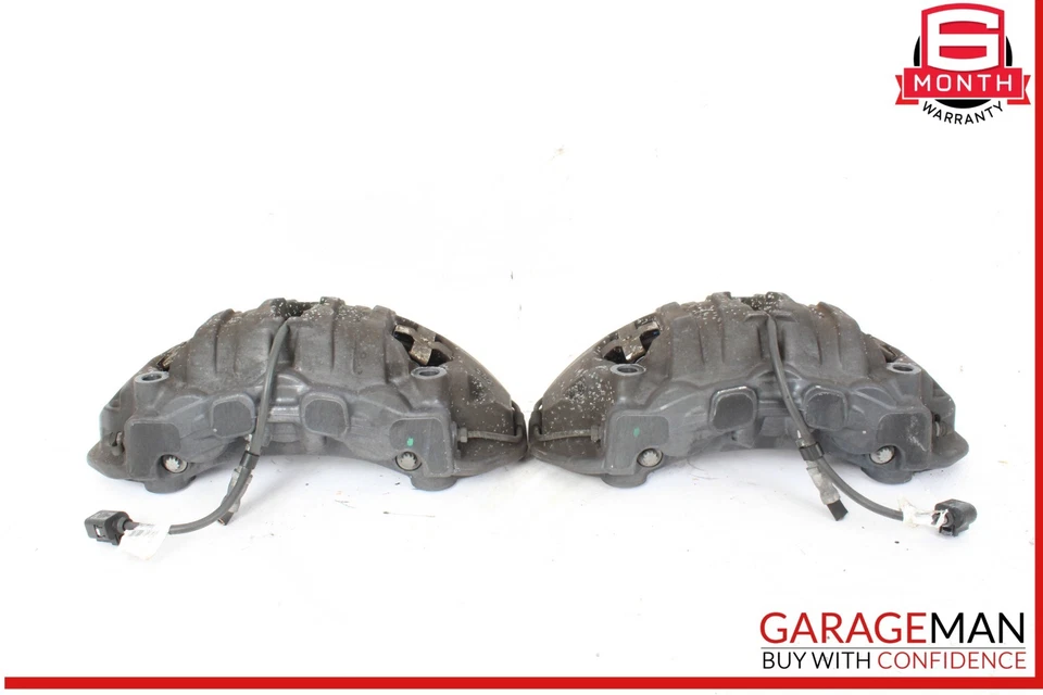 Juego de pinzas de freno delanteras Brembo 10-23 Porsche Panamera 970 Cayenne Macan OEM Foto 3 de 4