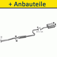 Auspuff Auspuffanlage für HONDA CIVIC FLIEßHECK 1.3 1.5 75/90PS 1993-1996