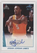 2021-22 Leaf Memories 1990 Base Platinum 36/99 Josiah-Jordan James Auto 0u66