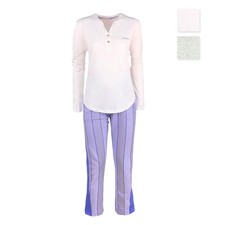 Womens Spring Jadea Long Pajamas Knit Pants Long Sleeve 4180