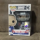 Funko Pop! Football NFL Victor Cruz #19 with removable helmet! Mint in box