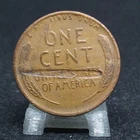 1941 Lincoln Wheat Cent 1c with lamination ERROR