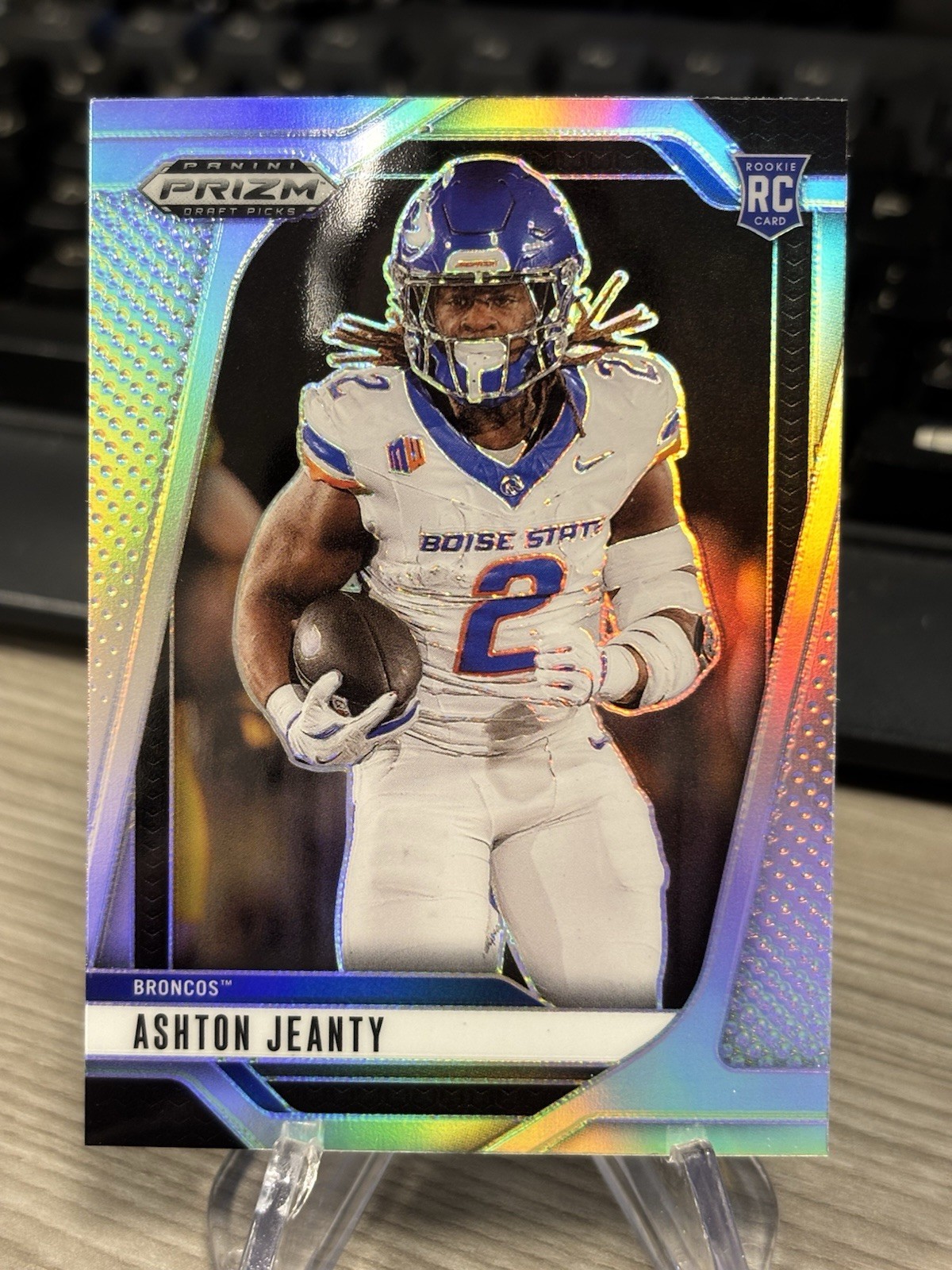 2025 Panini Prizm Draft Picks ~ Ashton Jeanty #13 Silver Prizm ~ Broncos/Raiders