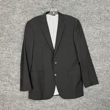 Brooks Brothers Mens Explorer Regent Fit Blazer Size 38 Black Lined Preppy Lined