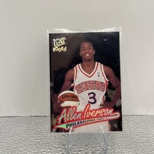 ALLEN IVERSON 96/97 FLEER ULTRA ROOKIE CARD RC #82. rookie card picture