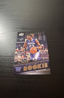 2014-15 Upper Deck Lettermen - Premier Rookie C.J. Wilcox #54 /999 (RC)