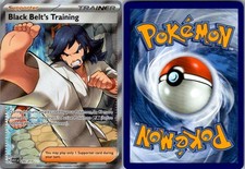 Black Belt's Training 255/217 Ultra Rare Ascended Heroes Pokemon Near Mint