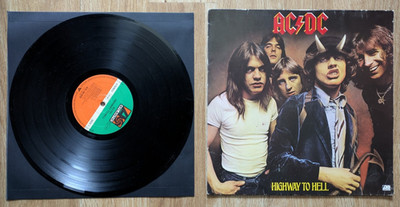 AC/DC Highway to Hell LP Vinyl, ATL 50 628, Germany, 1979