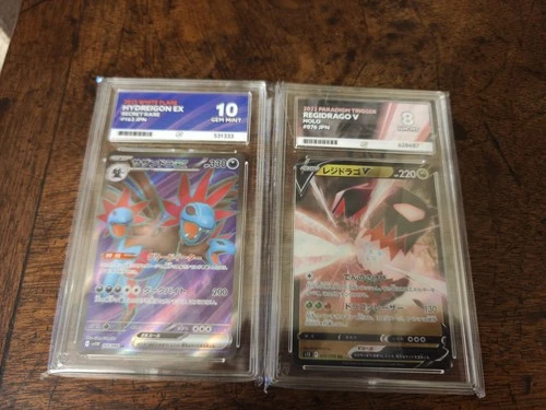 Pokémon TCG Selection PSA and Ace Grading Slabs, Graded Cards Bundle