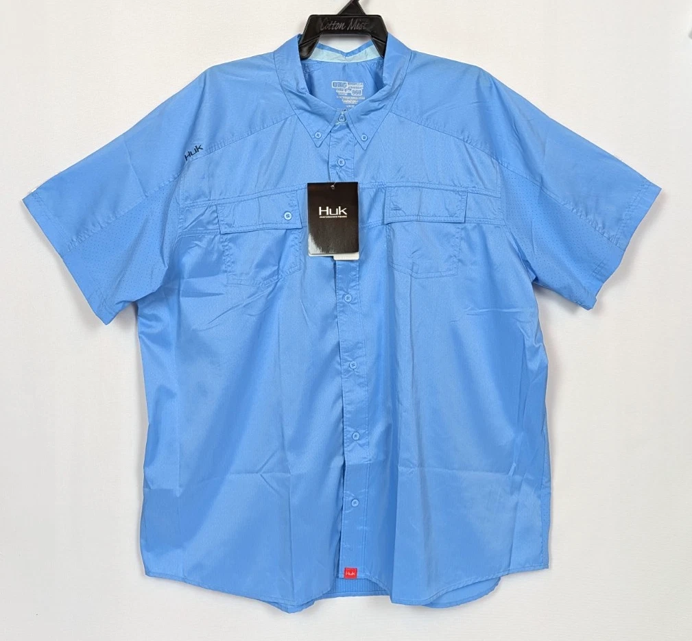 Chemise De Pêche Shimano Homme Manches Courtes Noire Taille L - Légère Et Respirante