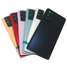 Battery Glass Cover With Camera Lens For Samsung Galaxy S20 S20FE S20+ S20 Ultra