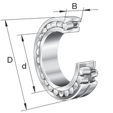 Showing image for 22348-E1A-MB1 FAG 22348-E1A-MB1 FAG Roller Bearings image