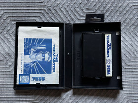 Master System THE TERMINATOR Sega PAL REGION FREE *Works on US Consoles*