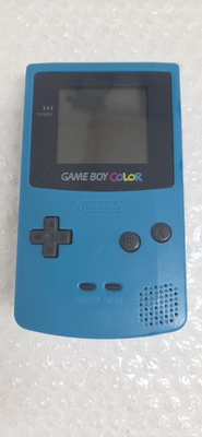 #ad Nintendo Game Boy Color Handheld System Teal TESTED amp; CLEAN No Audio $90.09