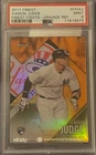 2017 FINEST #FFIAJ AARON JUDGE FINEST FIRSTS - ORANGE REF. RC 16/25 PSA 9 MINT