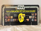 Vintage 1979 Star Wars Kenner Fett Offer-Display Header sticker removed OFF REGI