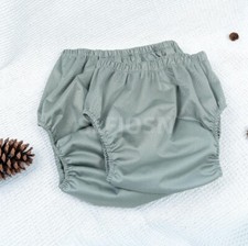 2 Pack Adult Washable Incontinence Underwear Diaper Pants Reusable Leak-proof