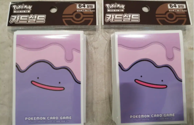 Pokemon TCG Card Sleeves Deck Shield Ditto Metamong 64pcs Korean Limited  Edition