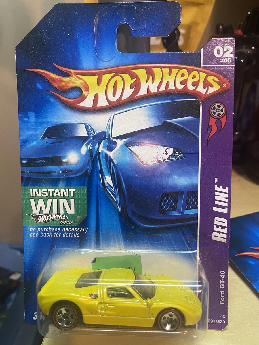2006 Hot Wheels Red Line Series FORD GT-40 | eBay