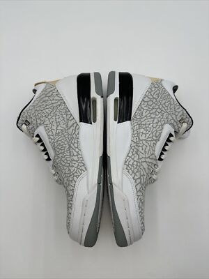 シューズ(男性用) AIR JORDAN RETRO 3 FLIP Size 10.5 - Air Jordan 3 Retro Flip White Black Grey Suede