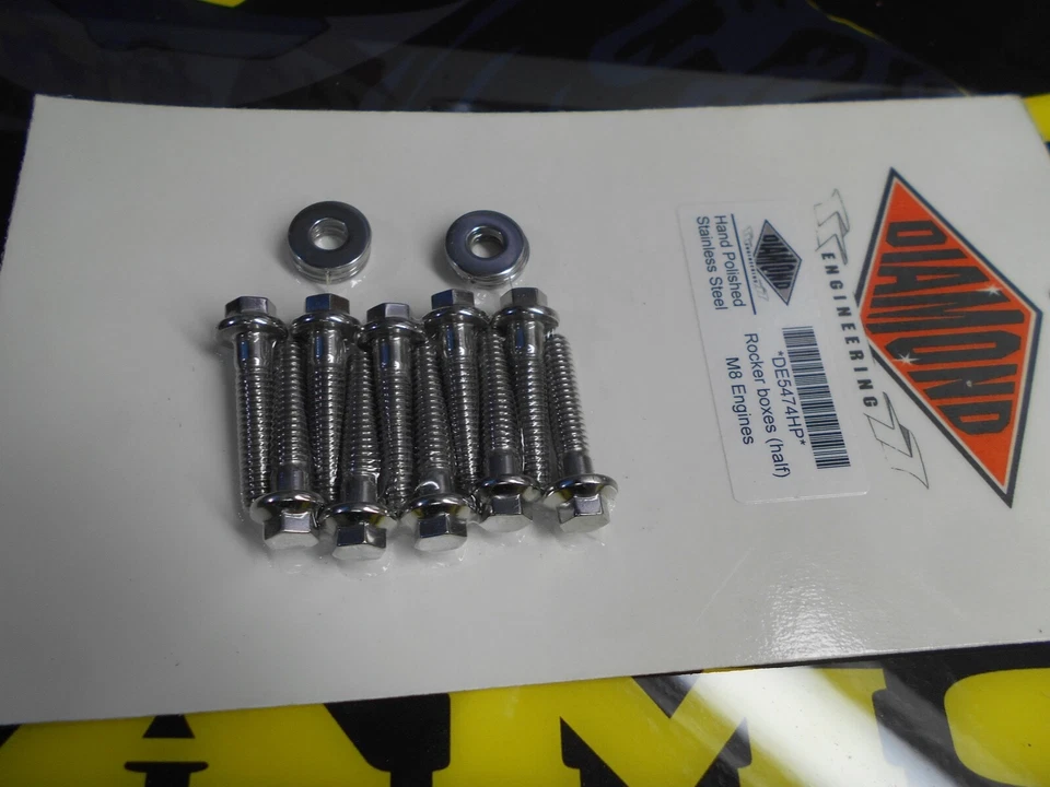 Diamond Engineering - DE5474HP - Balancín Estilo HD Motor Inoxidable Pulido Foto 3 de 3