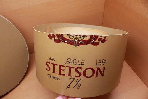 RARO ~~ Caja de Sombrero de Vaquero Stetson ~~ Caja Vacía De Colección Solo ~ Ver Imagen ~~ - Imagen 10 de 21