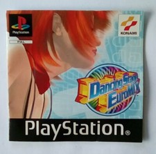 *SOLO INSTRUCCIONES* Dancing Stage Euromix Manual Playstation One 1 PSOne PS1 PSX