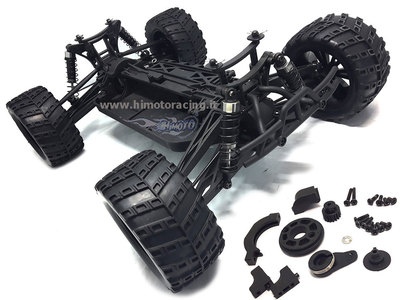 Fotoapparat Monster Truck Bowie Mechanik Komplett + Ritzel Schrauben 1:10 4WD