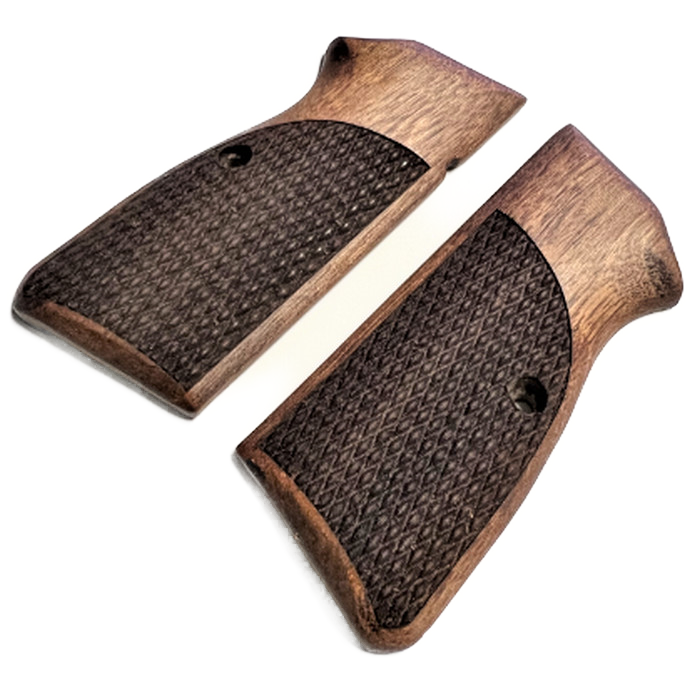 Browning HP, Girsan MC35, EAA and clones Walnut grips Hi Power 1/2