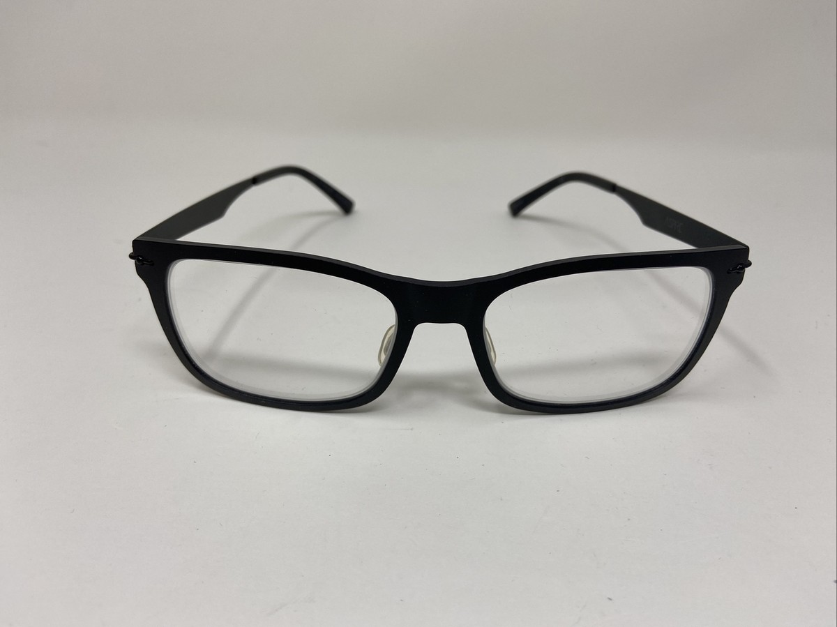 Aspire Eyeglasses Frame CONNECTED BLACK MATTE FULL RIM 53-17 