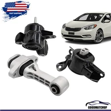 3* Engine Motor & Trans Mount For Hyundai Accent Elantra Kia Forte Rio Automatic