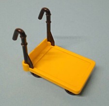 Playmobil Flughafen Teile 3186 Gepäck Wagen gelb