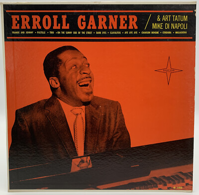 Erroll Garner Art Tatum Mike Di Napoli LP Record Guest Star Records VG+ Vintage 