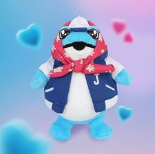 2025 NEW Korea Soju Brand Hite Jinro Frog Toad Standing Keyring