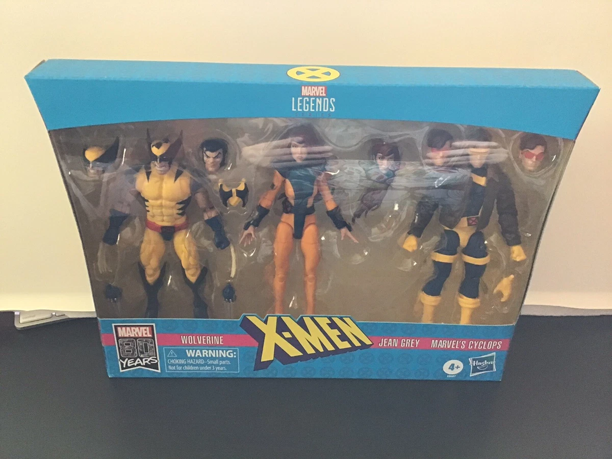 Marvel legends wolverine jean grey cyclops deals