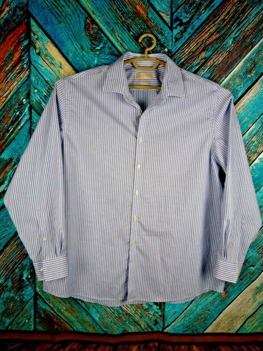 Michael kors non iron dress shirt cheap