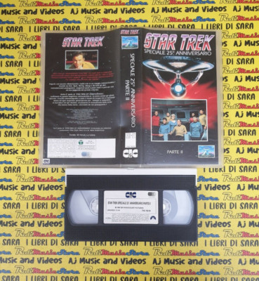 VHS Film STAR TREK SPECIAL 25th ANNIVERSARY PART II 1994 PARAMOUNT CIC (F152)